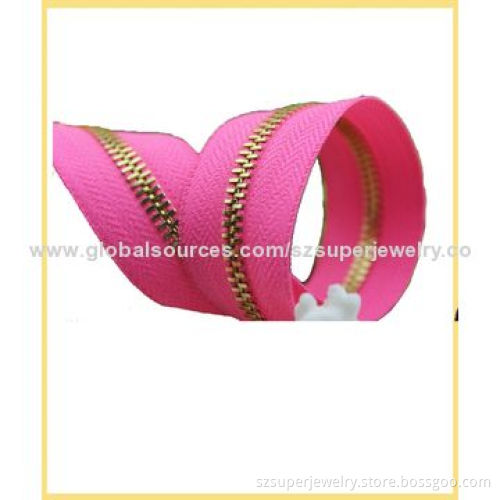 Clothes corn teeth metal zipper